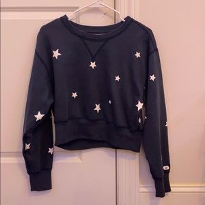 Dark blue/black star sweater - Abercrombie & Finch